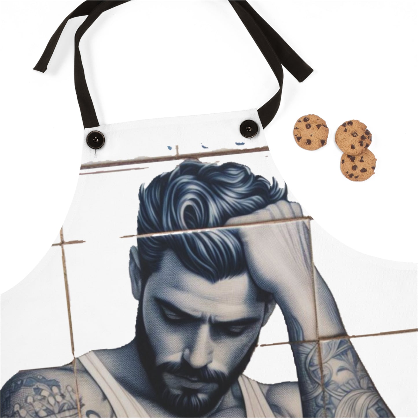 Paulo Tile Apron Printify