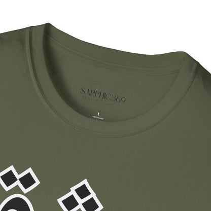 Unisex Softstyle T-Shirt with 'عشق' Design