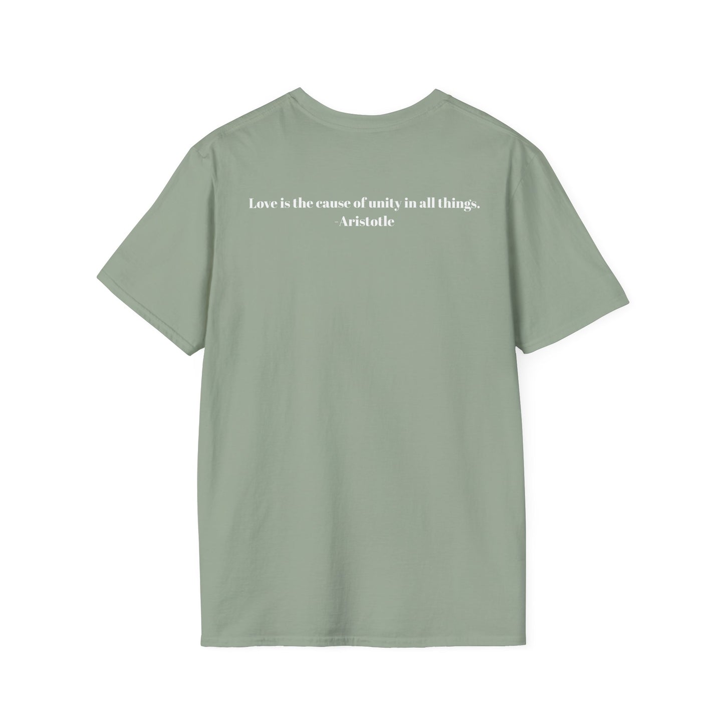 Unisex Softstyle T-Shirt with 'عشق' Design