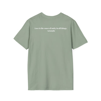Unisex Softstyle T-Shirt with 'عشق' Design