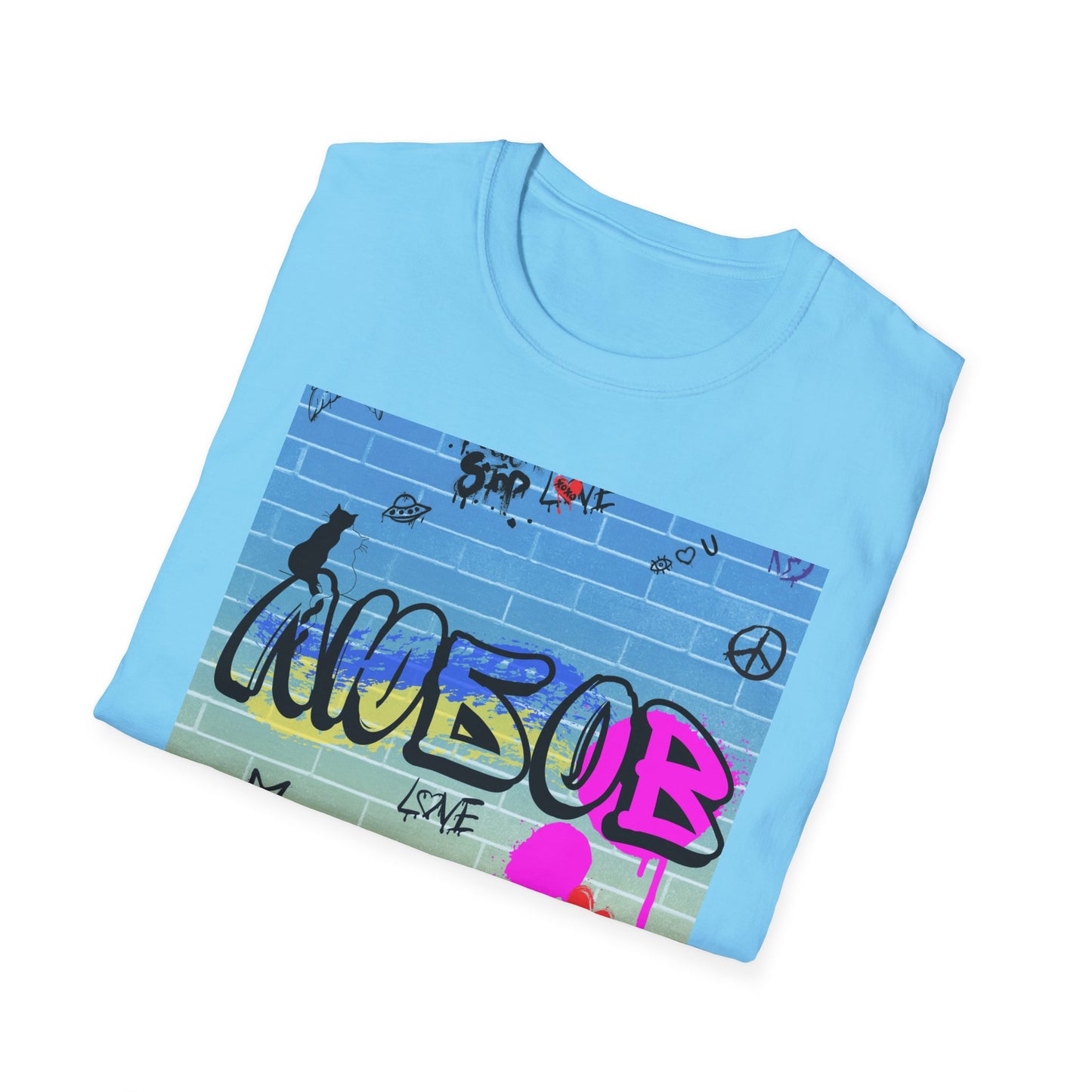 LYUBOV Ukraine Graffiti Love Unisex T-Shirt