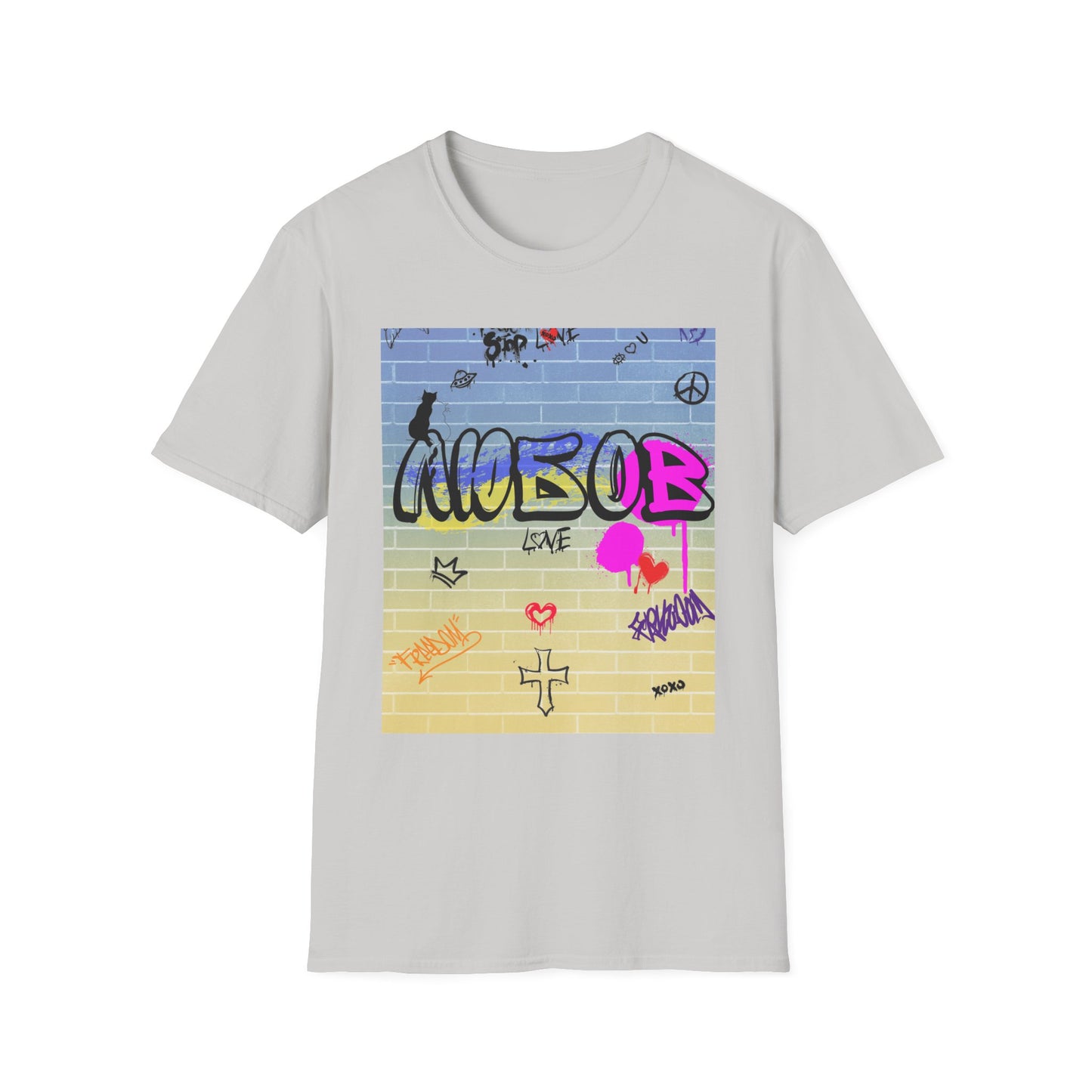 LYUBOV Ukraine Graffiti Love Unisex T-Shirt