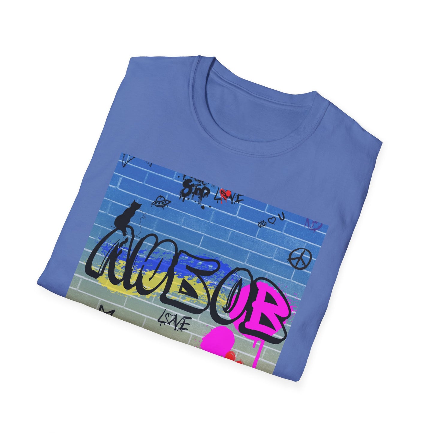 LYUBOV Ukraine Graffiti Love Unisex T-Shirt