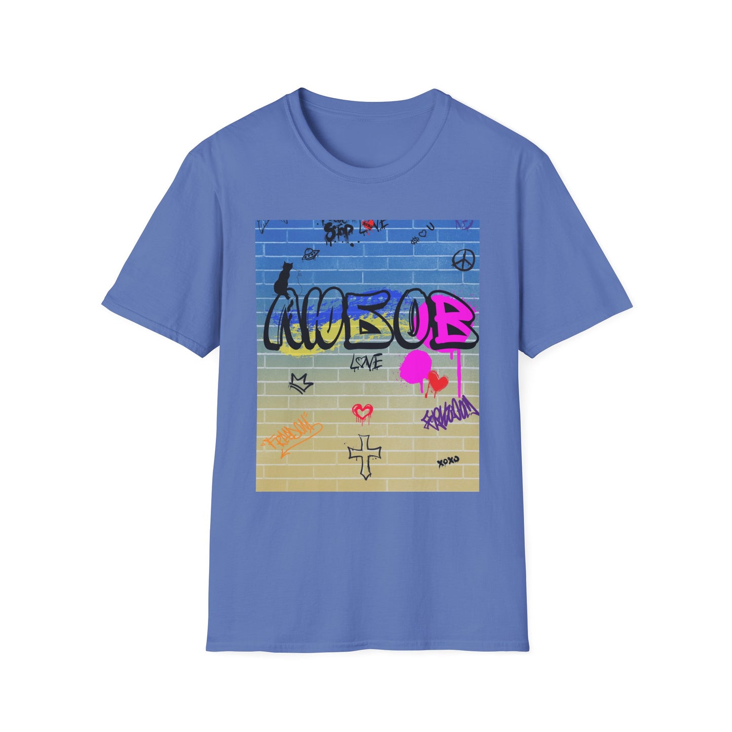 LYUBOV Ukraine Graffiti Love Unisex T-Shirt