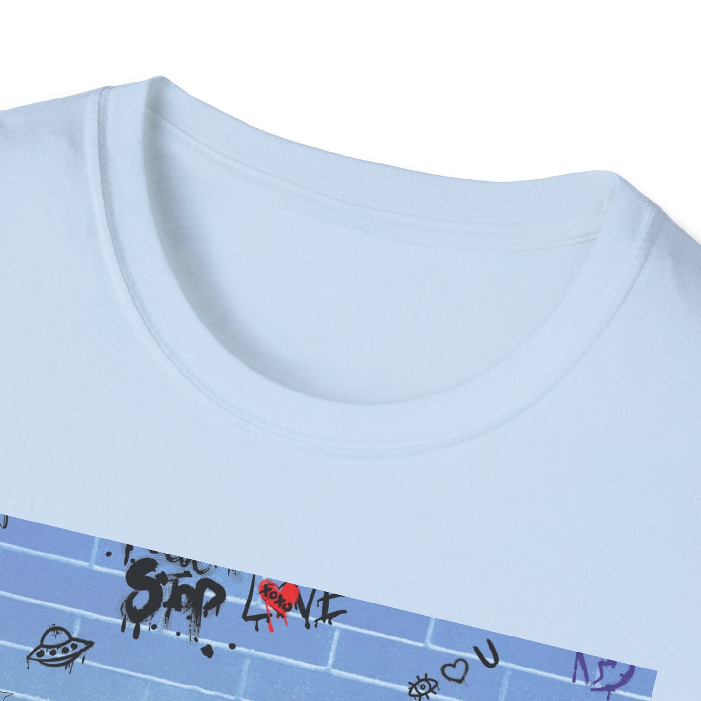 LYUBOV Ukraine Graffiti Love Unisex T-Shirt