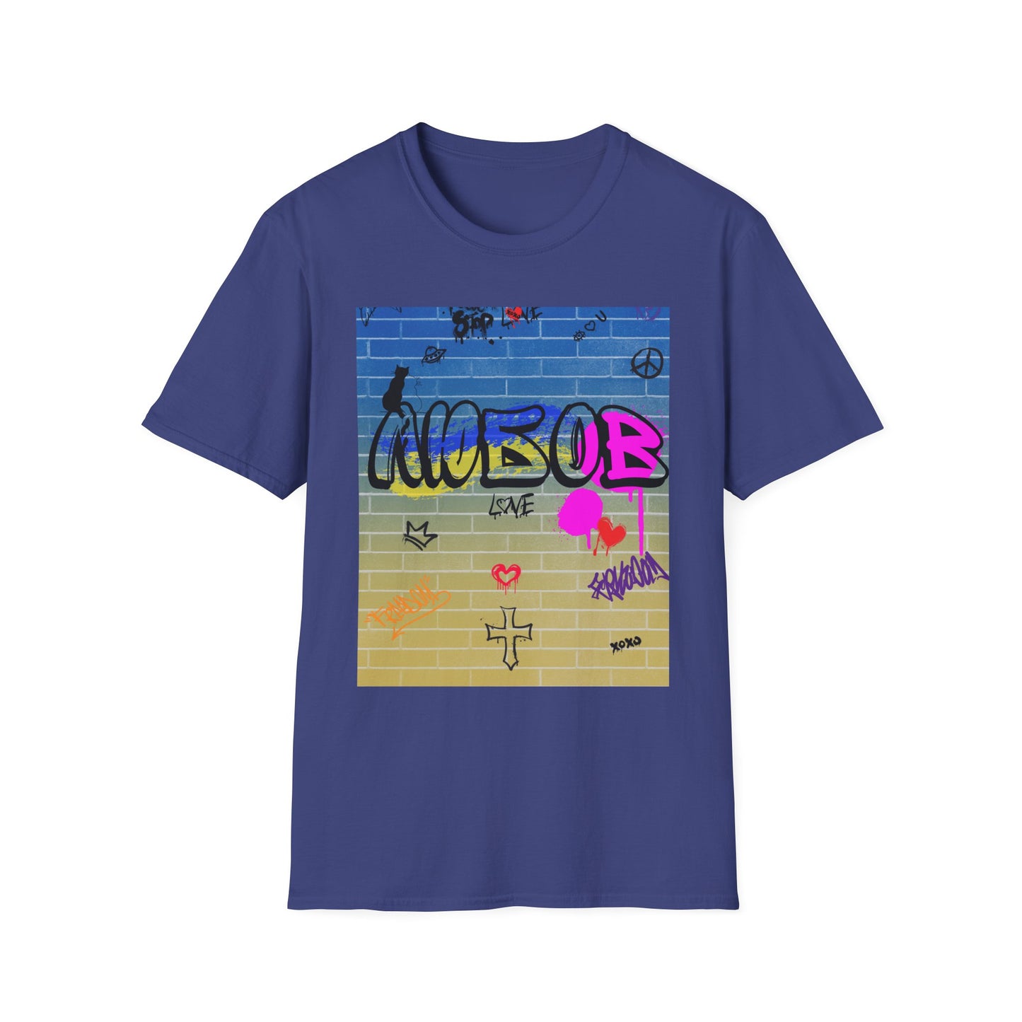 LYUBOV Ukraine Graffiti Love Unisex T-Shirt