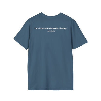 Unisex Softstyle T-Shirt with 'عشق' Design