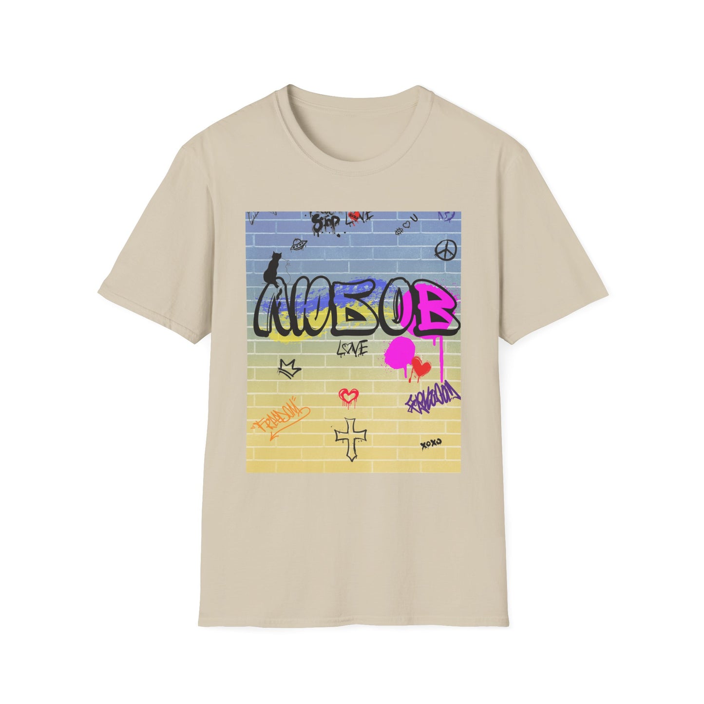 LYUBOV Ukraine Graffiti Love Unisex T-Shirt