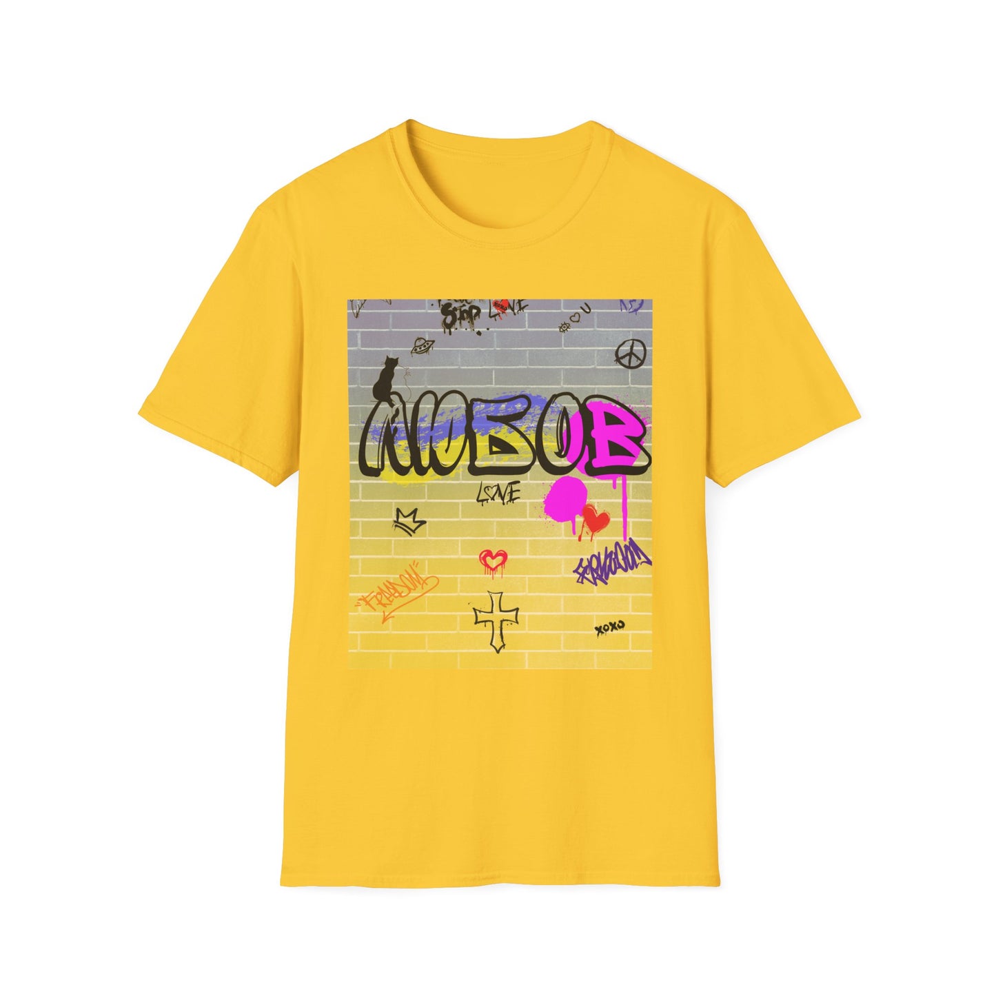 LYUBOV Ukraine Graffiti Love Unisex T-Shirt