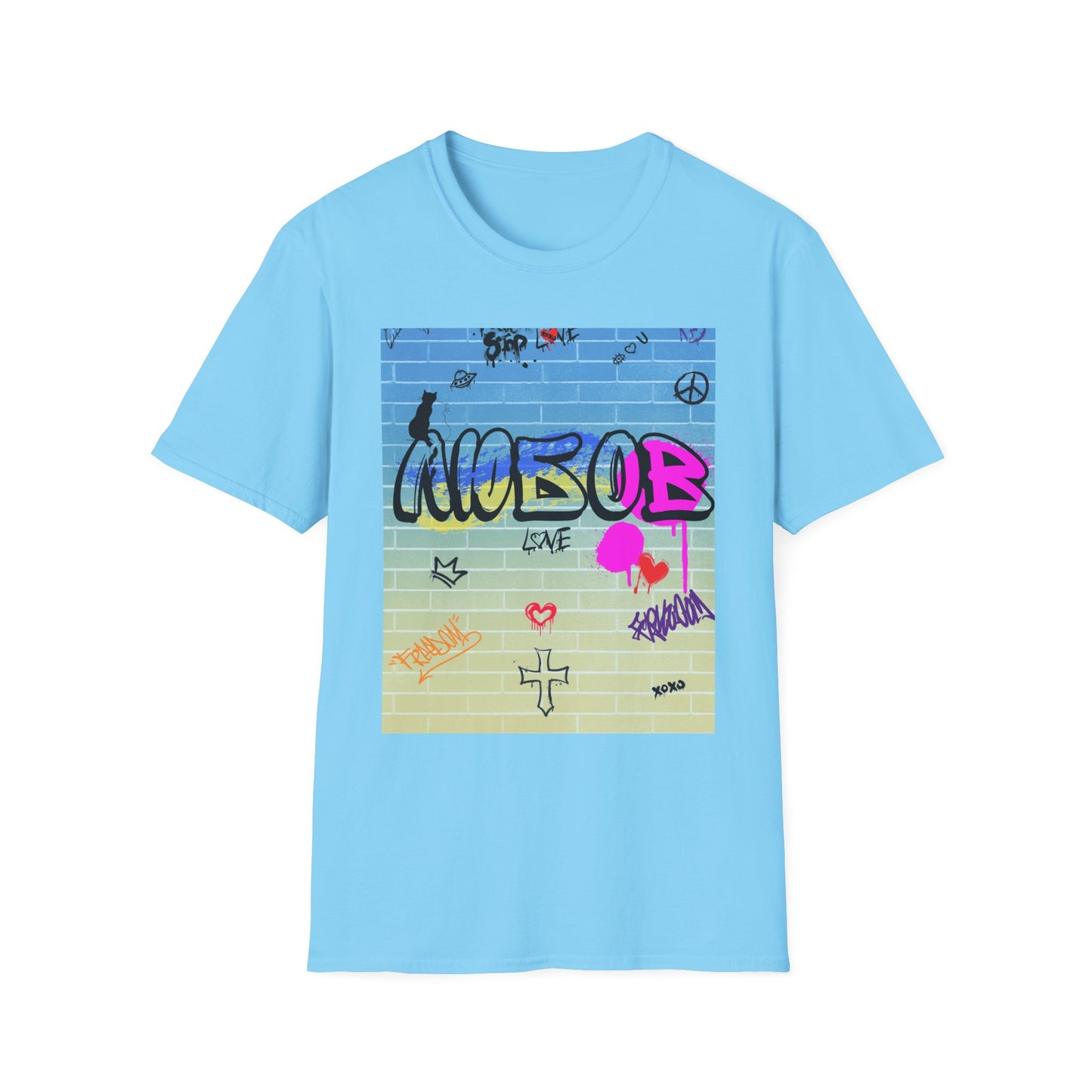 LYUBOV Ukraine Graffiti Love Unisex T-Shirt