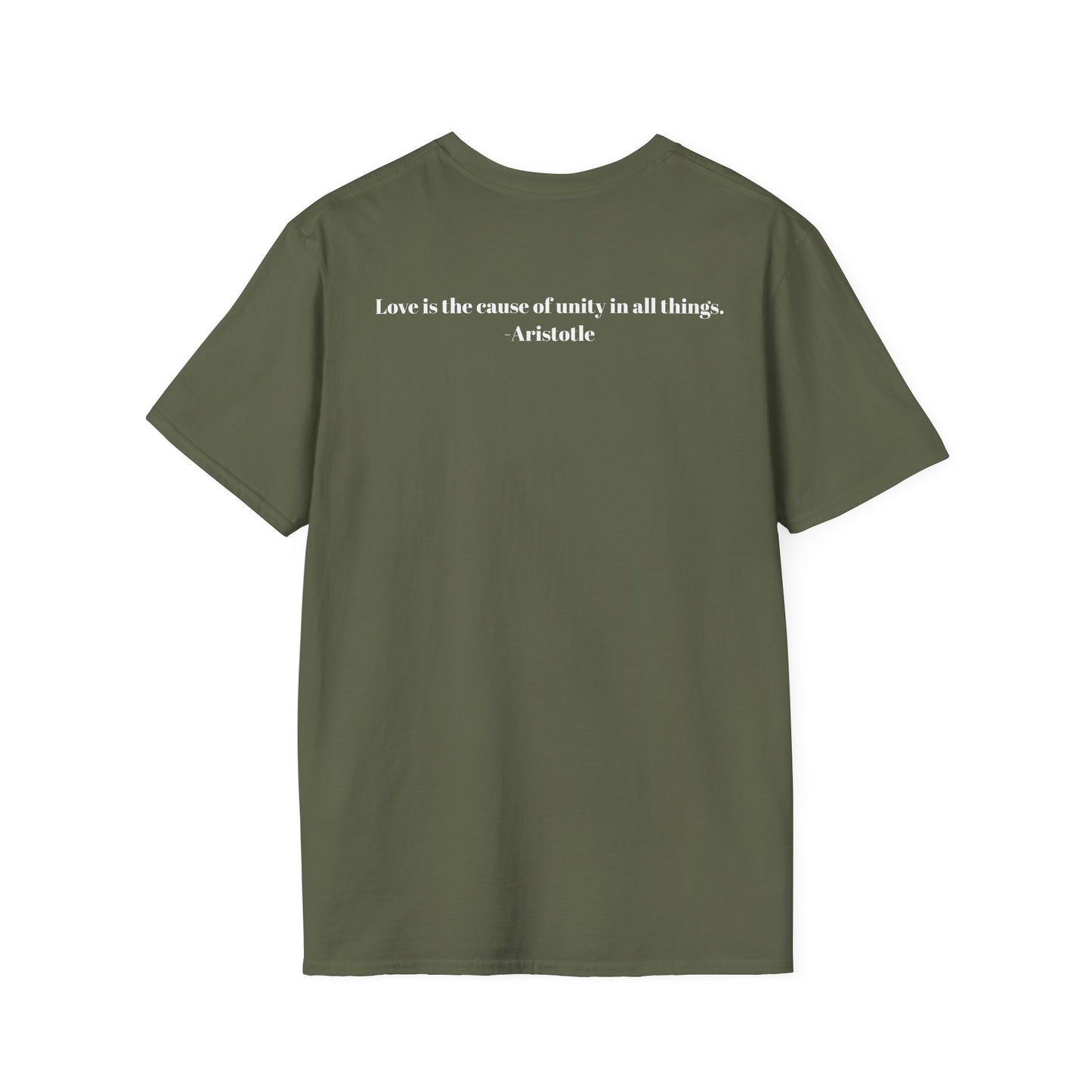 Unisex Softstyle T-Shirt with 'عشق' Design