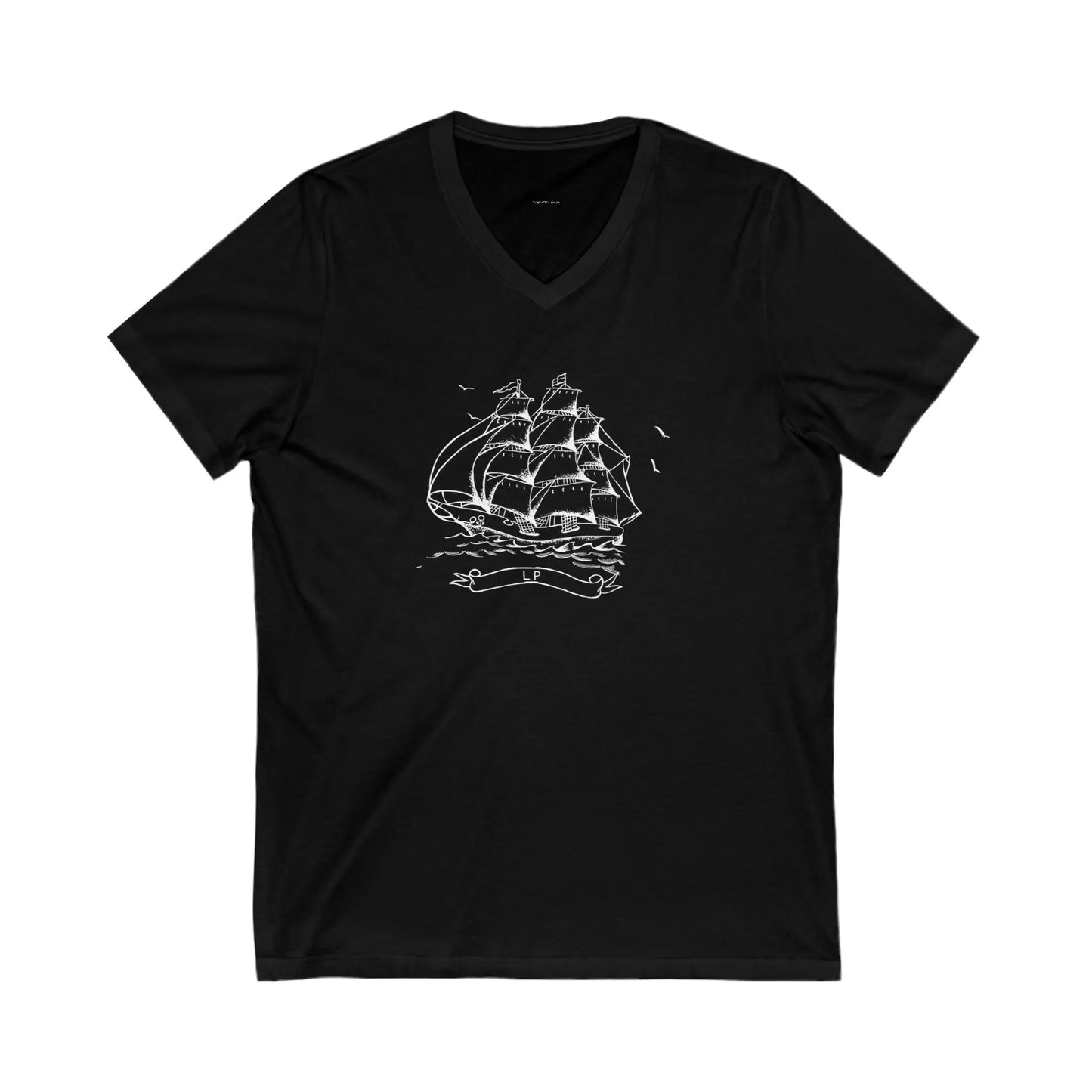 Unisex Jersey Short Sleeve V-Neck Tee Printify