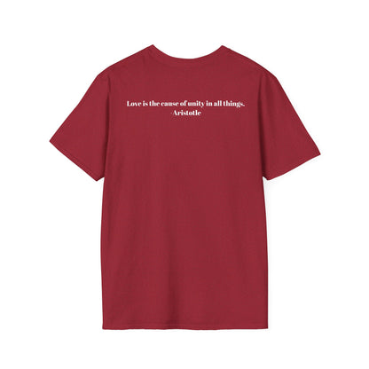 Unisex Softstyle T-Shirt with 'عشق' Design