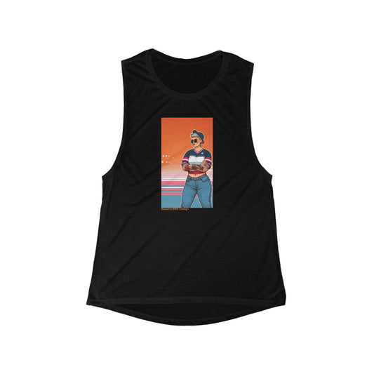 Tom Boy Positive Muscle Tank Printify