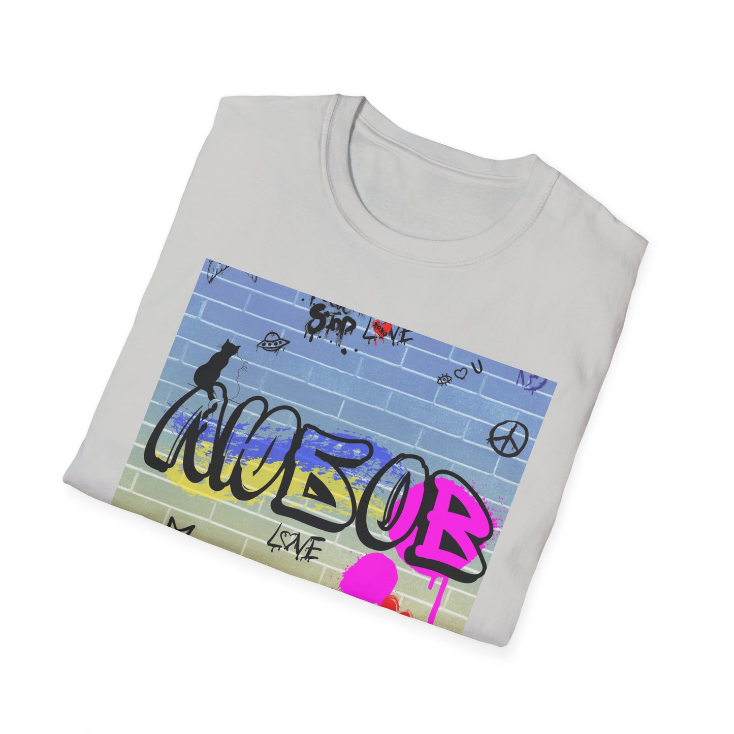 LYUBOV Ukraine Graffiti Love Unisex T-Shirt